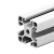 溢鑫兴 工业铝型材铝型流水线铝型材4040C LE-8-4040C 2米/根 100米起订 1米