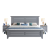 慕悦百纳韩式田园实木床白色现代简约单双人美式家具奶油风带灯主卧婚床 单床(颜色留言) 1.5*2米框架款