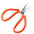 海斯迪克 HKCL-145 工业剪刀 办公实验打包剪刀高碳钢剪纸剪刀 线头小剪刀 小红剪A1