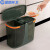 蓝鲸环卫【A款白色15L】茶渣桶干湿分离垃圾桶LJHW-9306