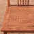 比藝 比艺红木家具非洲花梨（学名：刺猬紫檀）家用餐椅实木官帽椅书房新中式书桌椅子 E款