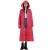 丰稚 雨衣 长款全身单人成人保安雨披 加厚连体反光雨衣 大面罩/拉链/反光收纳-桔红 