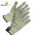 代尔塔 (DELTAPLUS）202016 劳保手套防割手套隔热透气 灰黄色  8码 1副装