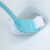 京珩马桶涮卫生间双头软毛清洁刷洗厕所坐便器刷子（颜色随机）