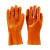 求同 618 带防滑颗粒手套 SY系列 橙色