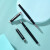 DUKE公爵风尚系列钢笔/特细钢笔明尖笔暗尖笔墨水礼盒套装对笔日常书写两用笔 典雅黑（0.5mm+0.38mm）