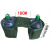 定制桶包便携式大容量帆布包布袋包桶装水送水袋专用加厚耐磨轻便 绿色2桶(间距40CM)
