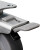 安赛瑞 平顶塑刹万向脚轮 2英寸耐磨TPE低噪音滑轮 承重35kg 易得力定制 16203