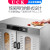 UCK 蔬果干果机商用不锈钢水果烘干机全自动家用食品烘干箱零食芒果干台式风干机 立式32层干果机-网格38*40cm