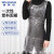 稳斯坦 W810 一次性塑料围裙 PE透明围兜防水防油 60*100cm/100条