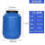 废液桶实验室专用收集化学耐酸碱化工桶柴油桶厨房餐饮泔水塑料桶 50L加厚耐酸碱蓝色