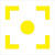 橙安盾 定位贴 5S/6S管理定位贴纸 桌面定位定置标签标识 黄色L型-3*1CM每包100个