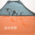 海斯迪克 HKQS-23 劳保围裙 复合pvc防水防油护衣围裙 防污渍油渍工业围腰 军绿橘红