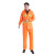 胜丽 BR2-102反光雨衣雨裤套装分体雨衣橙色XXL尺码1套装GW