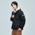 星工（XINGGONG）冲锋衣 三合一户外防寒保暖防水防风外套 男款两件套 雅黑色 2XL码