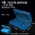 18650电池盒锂电池收纳盒21700电池存储盒塑料盒子带挂钩26650 18650蓝色2槽   发三个