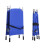 者也 加厚可折叠担架 应急救援演练比赛简易担架 蓝色二折加厚不锈钢（135公斤）