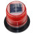 LED夜间太阳能警示灯爆闪灯磁式车顶闪光灯塔吊船用频闪信号灯 老款红色
