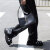 Yves Saint Laurent圣罗兰 YSL女包 LE5A7  金标logo流浪包 手提单肩包 女款 黑色小号（23*16*6.5）