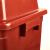 干湿分类垃圾桶大小号40升20L黑色户外可回收箱弹翻盖家商用餐饮 20升加厚桶-蓝色无盖 可回收物