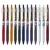 日本zebra斑马复古中性笔jj15十二星座限定款按动式彩色笔做笔记标记专用走珠笔学生记重点用水笔 处女座-咖啡色