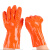 东亚  防油防酸碱手套棉衬里PVC浸塑颗粒止滑耐磨劳保防护手套 10双装（加绒款） 