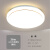 LED吸顶灯阳台灯卧室灯圆形简约现代过道厨房卫生间走廊客厅灯具 金线50cm可调三色72w
