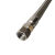 不锈钢挠性软管6分DN20一内一外橡胶钢丝编织管螺纹非标定制 2.5寸DN65*700
