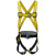 五点式高空作业安全带全身电工安全带户外施工攀岩防坠落保险腰带 安全带+2米双绳O型钩