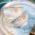 景航2024新款陶瓷碗家用吃饭碗5寸碗景德镇餐具轻奢米饭汤面小碗套装 4.5英寸金钟碗X10