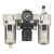 气动调压过滤器气源处理器三联件AC2000-02 4000-04油水分离器 AC2000-02(差压排水)