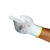 安思尔 48-890白色PU涂层透气舒适防滑耐磨防护手套9码 1双