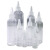 恒辉洗笔液溶剂/模型/塑料空瓶尖嘴油漆存放带盖耐腐蚀瓶jzkp 200ML