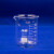 玻璃烧杯 耐高温刻度杯 加厚玻璃仪器 实验器材 1个包(起订3包 25ml2个 BY7002