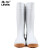 莱尔 防化靴 PVC高筒耐酸碱/耐腐蚀/耐油/防水/防滑白色食品级雨鞋 白色食品靴SF-11-03 40 