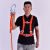 高空国标五点式腰带定制户外作业安全绳套装电工保险适用安全带工 双背单小钩2米