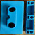 螺丝酸碱拉手定制PP塑料锁头配件式实验室 ABS锁 柜门锁 配双锁 白色双锁