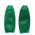 冰禹 BYlj-82 乳胶防水套袖 耐油耐酸碱清洁劳保袖套 43cm绿色 (1双)