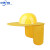 中环力安 安全帽遮阳帽檐工地施工防晒帽子神器太阳帽男士夏季A 黄色遮阳帘+ABS透气安全帽