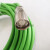 828主轴编码器信号反馈6FX5002-2CF02-1BA0旋变电缆连接线 绿色 x 5m PVC