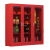 康迪普 消防柜微型消防站消防器材全套防爆柜工地展示柜 防爆器材柜1800*1200*400(蓝色)