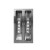 诺贝利奥 定制304不锈钢防暴器材柜安保八件套反恐器械装备玻璃防护防爆应急柜 1.8*0.9*0.55米不锈钢（304）