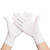曼睩（manlu）FH012白色100只 复合丁晴手套加厚耐用乳胶丁晴手套MLD-01