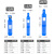 康迪普 工业氧气瓶无缝钢瓶便携式高压罐 15L