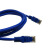 鸣灵 MLTX6-1.5M 六类非屏蔽成品网线 1.5米 1条 蓝色