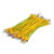 铁锣卫 黄绿双色桥架跨接线 BVR光伏板接地线 100条/包 6平方（长250mm*孔6mm） 100条/包 