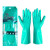 谋福 CNMF J34 丁腈橡胶手套  防滑耐油耐酸碱  耐磨工业劳保防护手套 丁腈橡胶中号(2双装) 