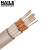 海乐(HAILE)同轴电缆射频线8芯SYV75-2-1*80.34纯铜单股128高编75欧姆200米