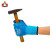 盛港（SHENGGANG）防寒保暖手套劳保加厚橡胶防水耐磨浸胶工地手套L919（10付）