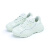 迪桑特（DESCENTE）透气减震 女士运动休闲鞋 新款跑步鞋 白色-CR 36.5